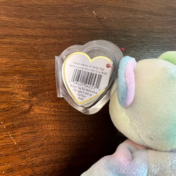 B.B. Bear the Bear Beanie Baby - Ty Beanie Baby -  Style Number #09398 - Picture 7 of 9